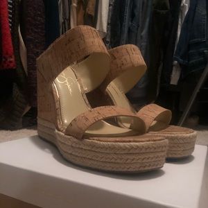 Jessica Simpson Slip On Wedges